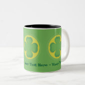Aangepaste Ierse Shamrock Mok (Voorkant rechts)