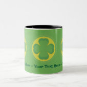 Aangepaste Ierse Shamrock Mok (Center)