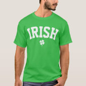 Aangepaste Ierse Shamrock St Patricks Day T-shirt (Voorkant)