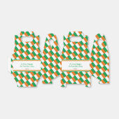 Aangepaste Ierse vlag Bedankdoosjes (Uitgevouwen)