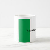 Aangepaste Ierse vlag Koffiemok (Center)