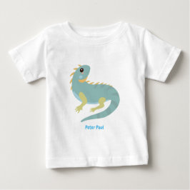 Aangepaste Iguana Lizard Baby T-Shirt