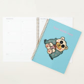 Aangepaste ijsbeer met koffie | Schattige winterku Planner (Display)