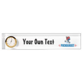 Aangepaste ijskap naambordje (Voorkant)