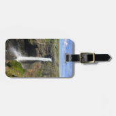 Aangepaste IJslandse waterval - bagagelabel (Voorkant horizontaal)
