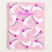 Aangepaste ijsroze les/oefening planner (Voorkant)