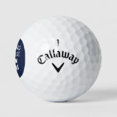 Aangepaste 'Ik hoor bij Dufus' Grappige Golfballen (Logo)