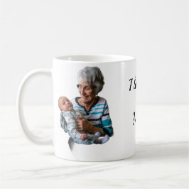 Aangepaste “Ik hou van mijn oma” Foto typografie m Koffiemok