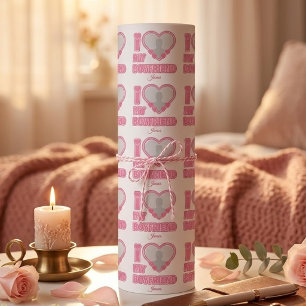 Aangepaste 'Ik hou van mijn vriend' – Voeg foto en Cadeaupapier