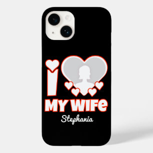 Aangepaste 'Ik hou van mijn vrouw' - Voeg naam en Case-Mate iPhone 14 Hoesje