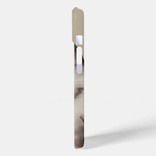 Aangepaste illustratie Cute Cat Paws Off Case-Mate iPhone Case (Achterkant / Links)