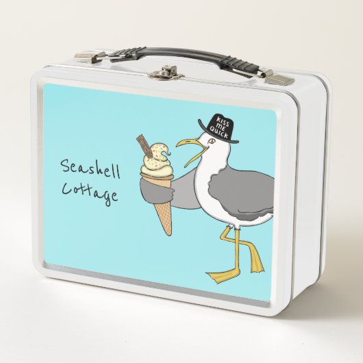 Aangepaste illustratie van zeegarnaal Holiday Hote (Voorkant)