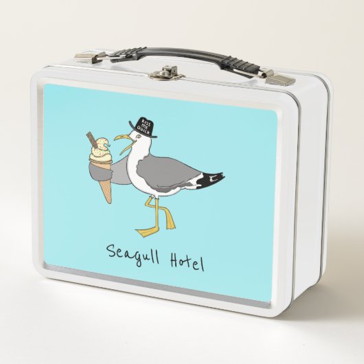Aangepaste illustratie van zeegarnaal Holiday Hote (Voorkant)