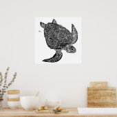 Aangepaste illustratie voor nieuwe Zeeen afdrukken Poster (Keuken)