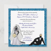 Aangepaste Imperials Royal Wedding Invitations Kaart (Voorkant)