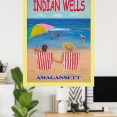 Aangepaste Indiase wielafdrukken Poster (Thuiskantoor)