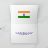 Aangepaste INDISE VETERANEN DAG Bedankkaart (Binnen)