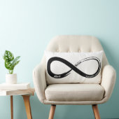 Aangepaste Infinity Couples Jubileum Gift Kussen (Stoel)