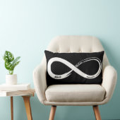 Aangepaste Infinity Couples Jubileum Gift Kussen (Stoel)