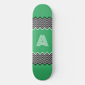 Aangepaste Initiaal Letter 8 1/4" Skateboard Deck (Voorkant)