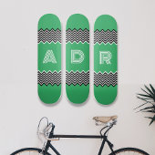 Aangepaste Initiaal Letter 8 1/4" Skateboard Deck