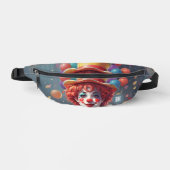 Aangepaste Initiaal Monogram Clowns Heuptasje (Voorkant)