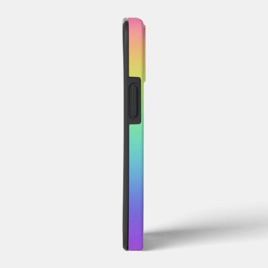 Aangepaste Initiaal regenboog Case-Mate iPhone Case (Achterkant / Rechts)