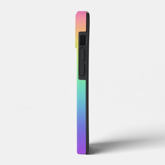 Aangepaste Initiaal regenboog Case-Mate iPhone Case (Achterkant / Links)