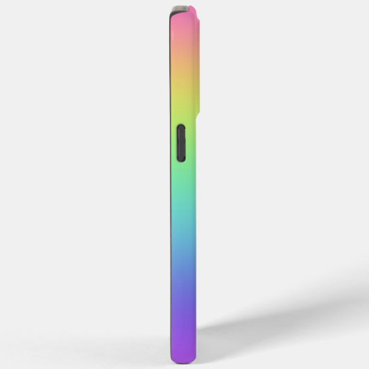 Aangepaste Initiaal regenboog Case-Mate iPhone Case (Achterkant / Rechts)