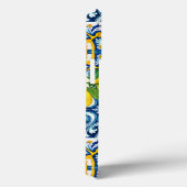 Aangepaste Initialen Siciliaanse Tegels Citrus Bar Case-Mate iPhone Case (Achterkant / Rechts)