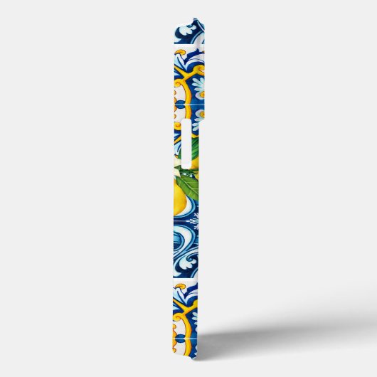 Aangepaste Initialen Siciliaanse Tegels Citrus Bar Case-Mate iPhone Case (Achterkant / Rechts)