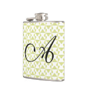 Aangepaste Initialen tandwielen Heupfles (Links)