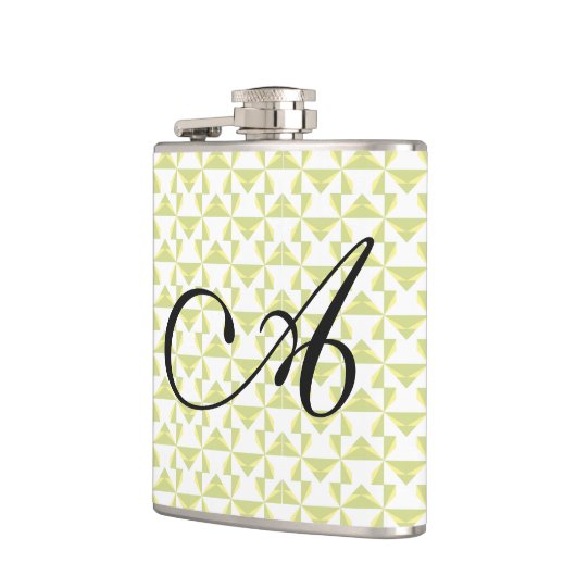 Aangepaste Initialen tandwielen Heupfles (Links)