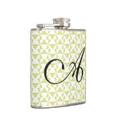 Aangepaste Initialen tandwielen Heupfles (Rechts)