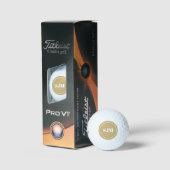 Aangepaste initialen voor monogram Titleist Golfballen (Verpakking)