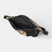 Aangepaste Initialen Yorkshire Terrier Yorkie Dog Heuptasje (Open)