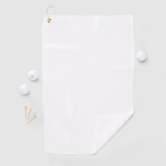 Aangepaste initiële golf crest golfhanddoek (Insitu)