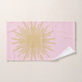 Aangepaste initiële zon bad handdoek (Handdoek)