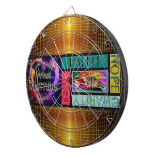 AANGEPASTE INK DART BOARD DARTBORD