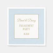 Aangepaste inlegluiers van de Engagement Servet (Voorkant)