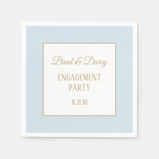 Aangepaste inlegluiers van de Engagement Servet (Voorkant)