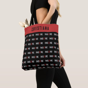 Aangepaste InsPire Pi-dag   Happy Pi day Gifts Tote Bag