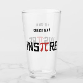 Aangepaste InsPire Pi-dag | Happy Pi day Wiskunde  Glas