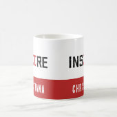 Aangepaste InsPire Pi-dag | Happy Pi day Wiskunde Koffiemok (Center)