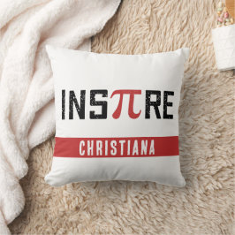 Aangepaste InsPire Pi-dag | Happy Pi day Wiskunde  Kussen