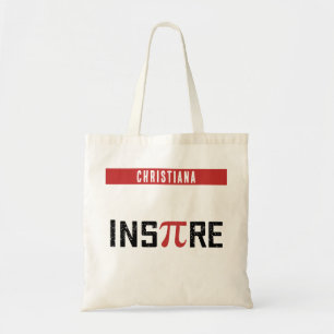 Aangepaste InsPire Pi-dag   Happy Pi day Wiskunde  Tote Bag