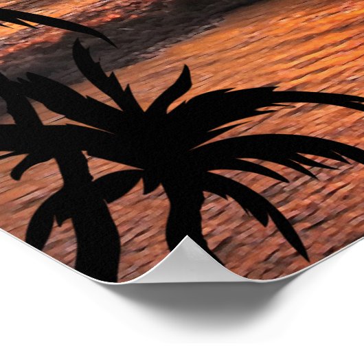 Aangepaste Inspirerend bijbel Verse Ocean Poster (Hoek)