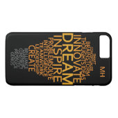 Aangepaste Inspirerend gloeilamp-hoesjes Case-Mate iPhone Case (Achterkant (Horizontaal))