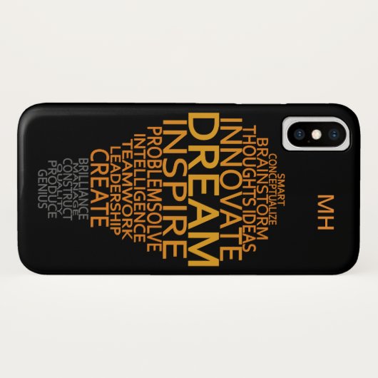Aangepaste Inspirerend gloeilamp-hoesjes Case-Mate iPhone Case (Achterkant (horizontaal))