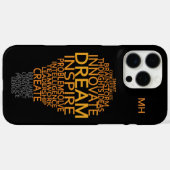 Aangepaste Inspirerend gloeilamp-hoesjes Case-Mate iPhone Case (Achterkant (horizontaal))